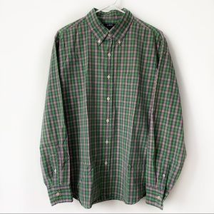 J. Crew Plaid Tartan Casual Button Down Shirt